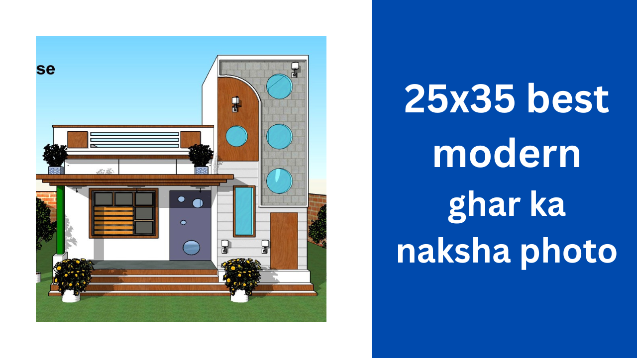 25x35 Best Modern Ghar Ka Naksha Photo