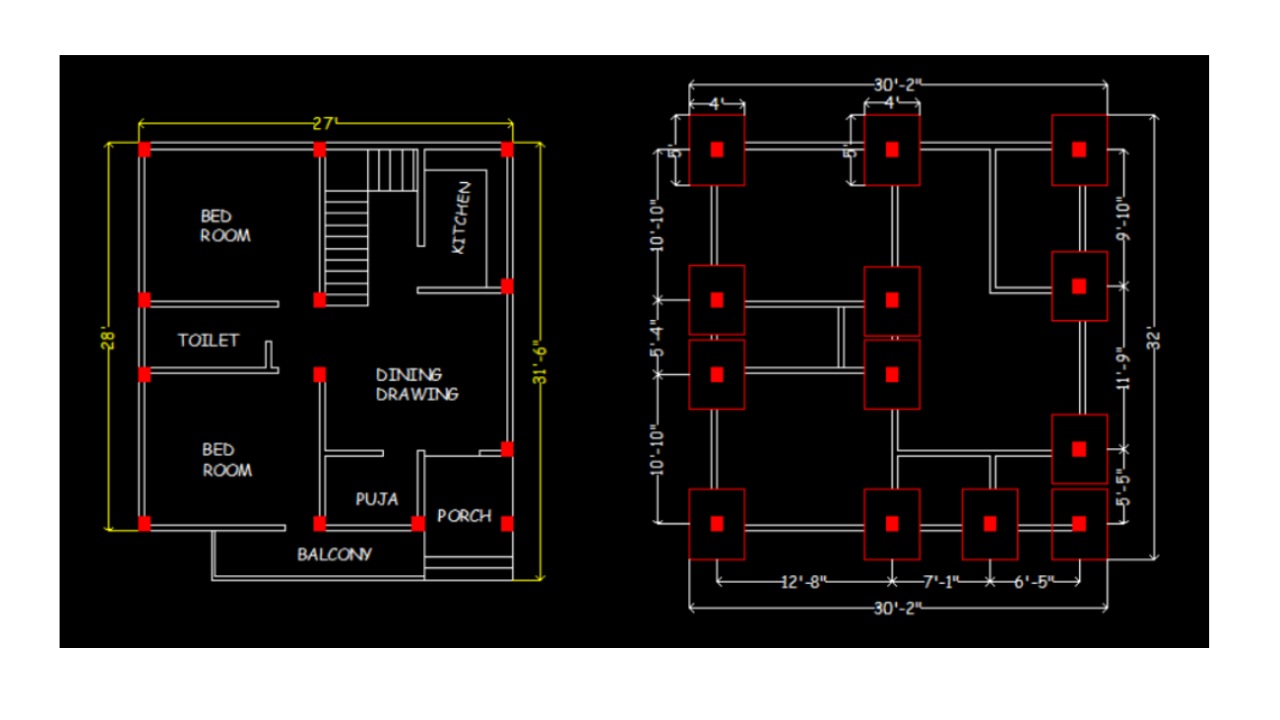 750 sqft home design