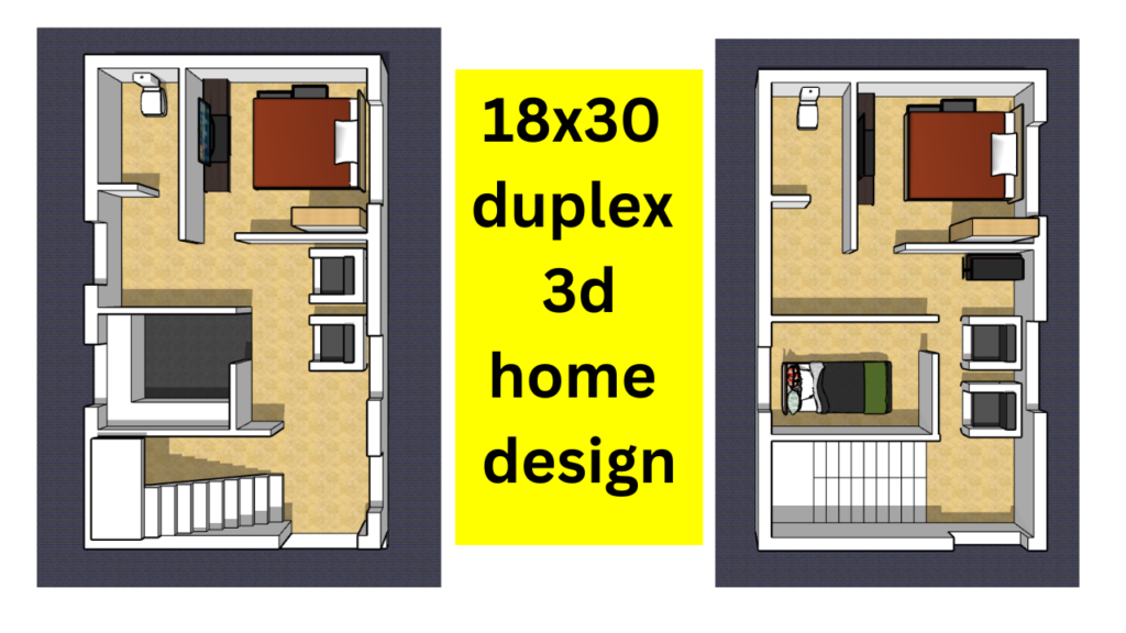 18x30 low cost simple best two storey house plan