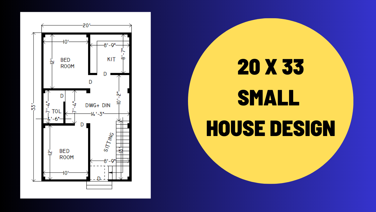 20 x 33 home design