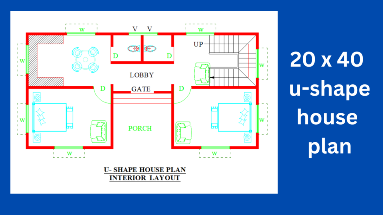 20 x 40 HOUSE PLAN