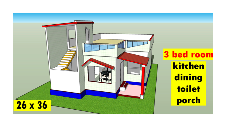 26 X 36 HOUSE PLAN