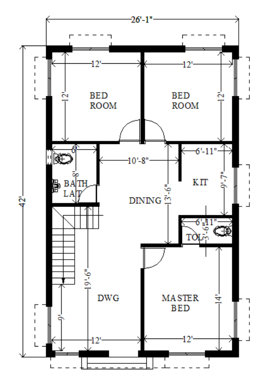 low budget modern 3 bedroom house design