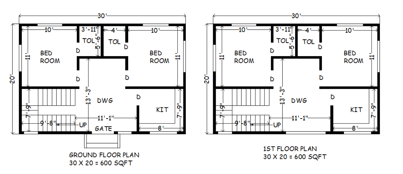 Low Budget Simple Two Storey House Design In