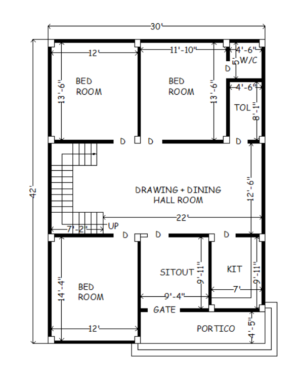 30 x 42 home design