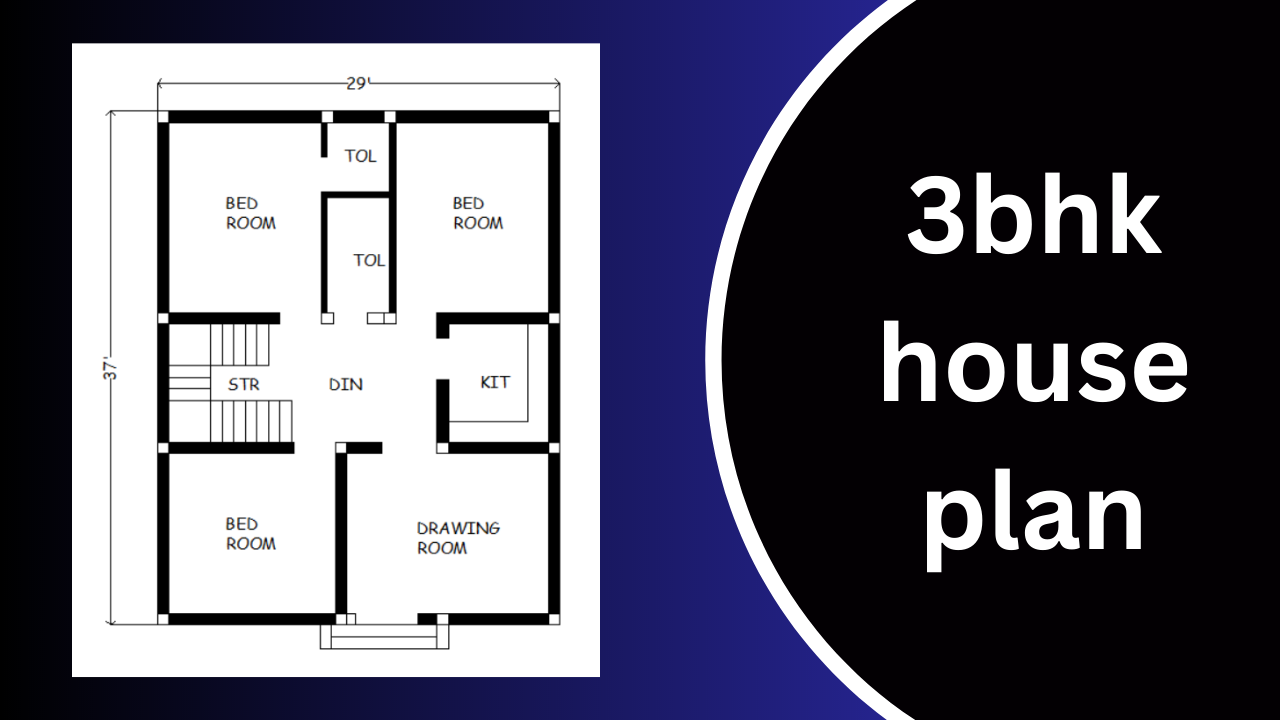 3bhk house plan