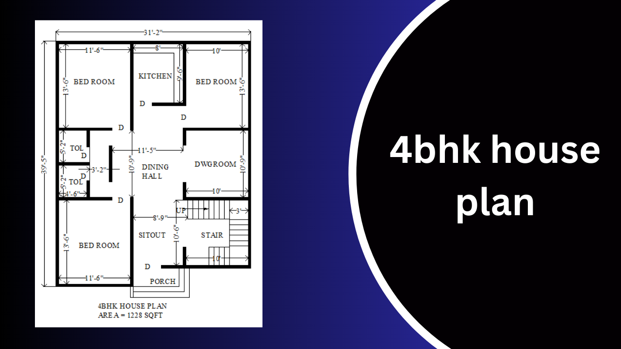 4bhk house plan