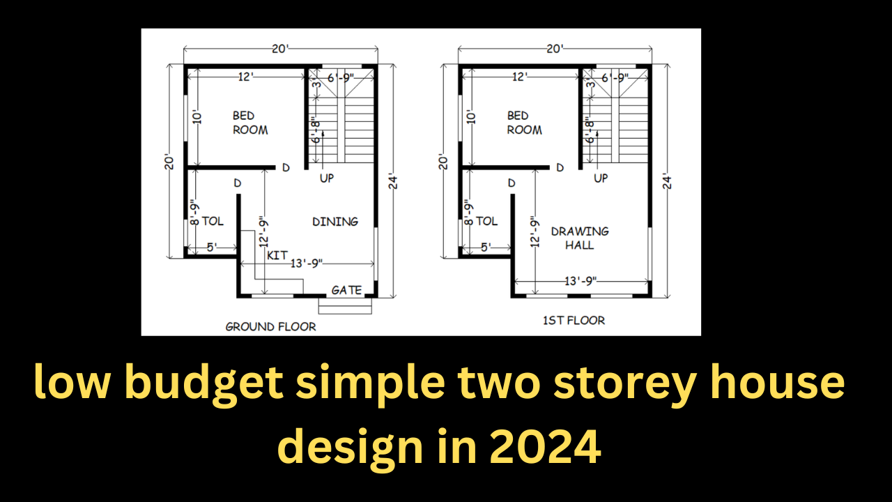 Low Budget Simple Two Storey House Design In 2024   Low Budget Simple Two Storey House Design In 2024 