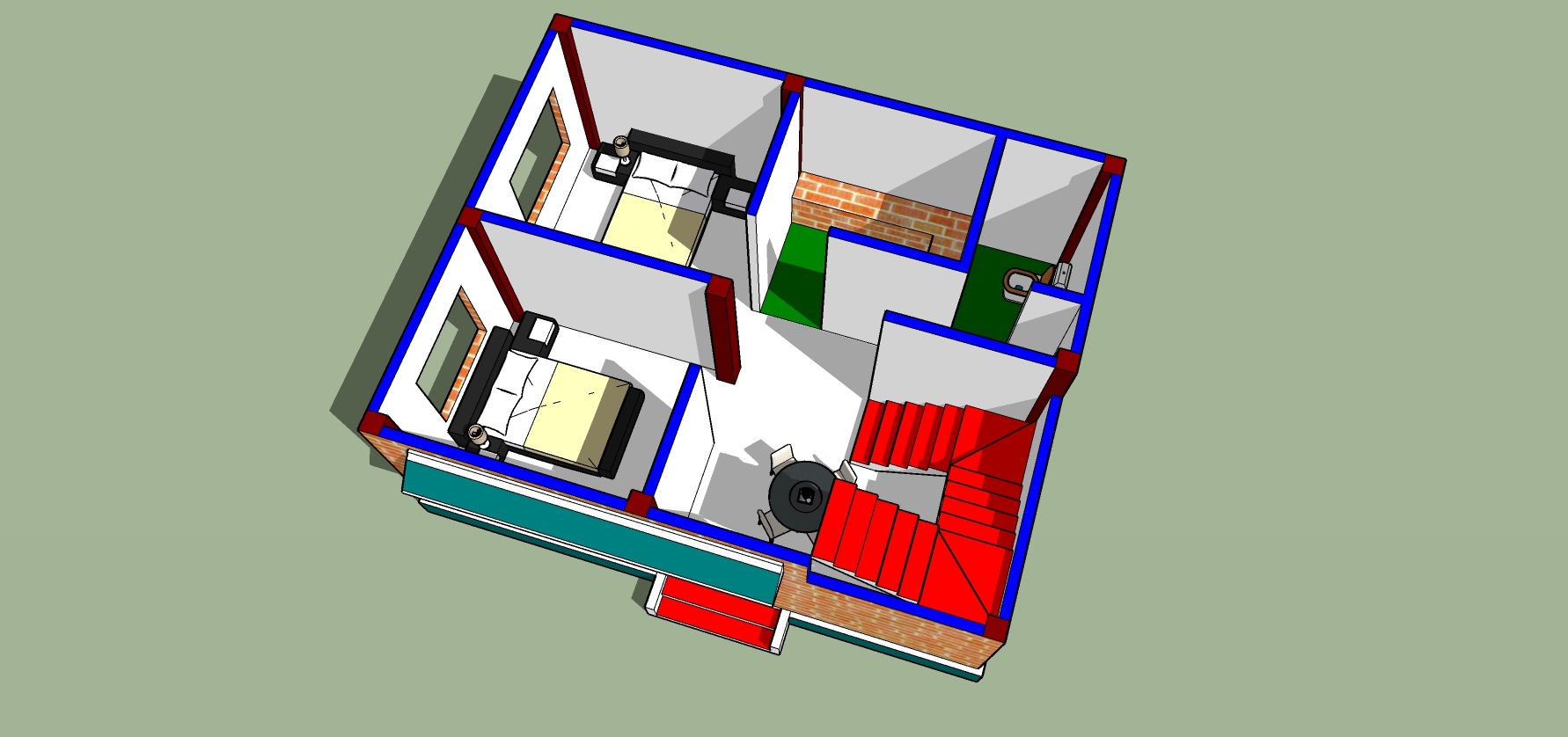 500 sqft 3d floor plans