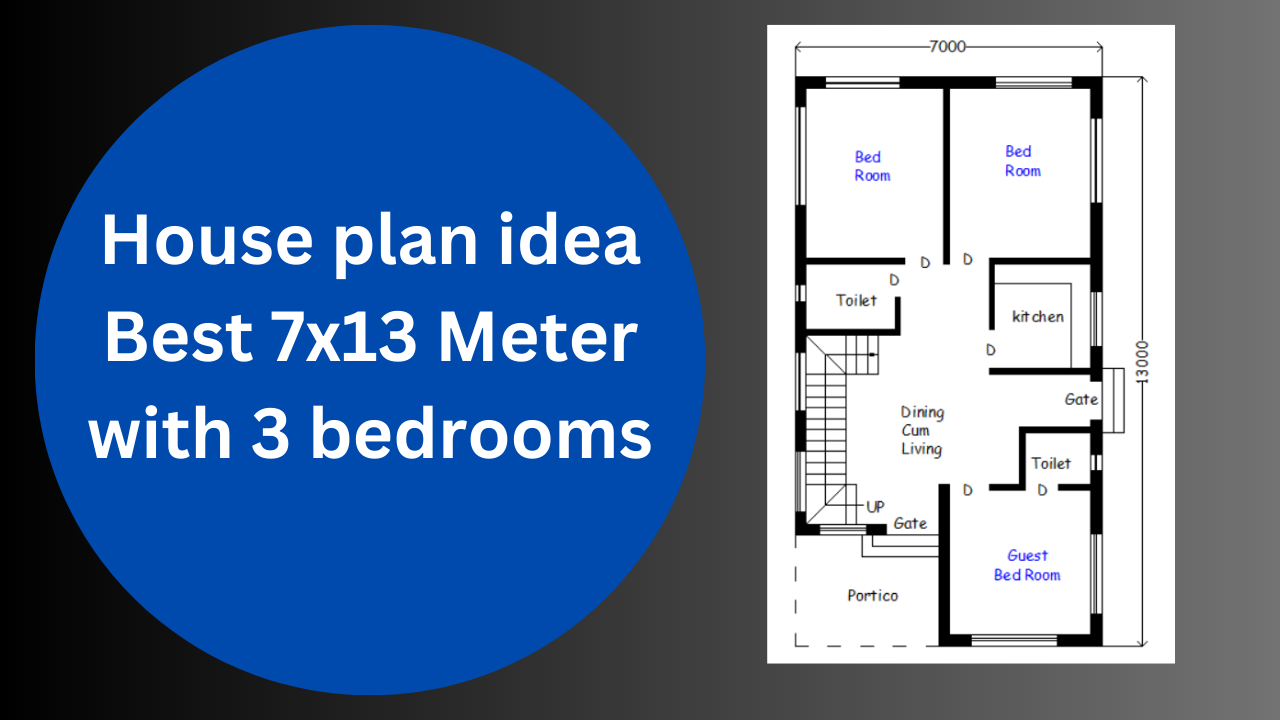 house-plan-idea-best-7x13-meter-with-3-bedrooms