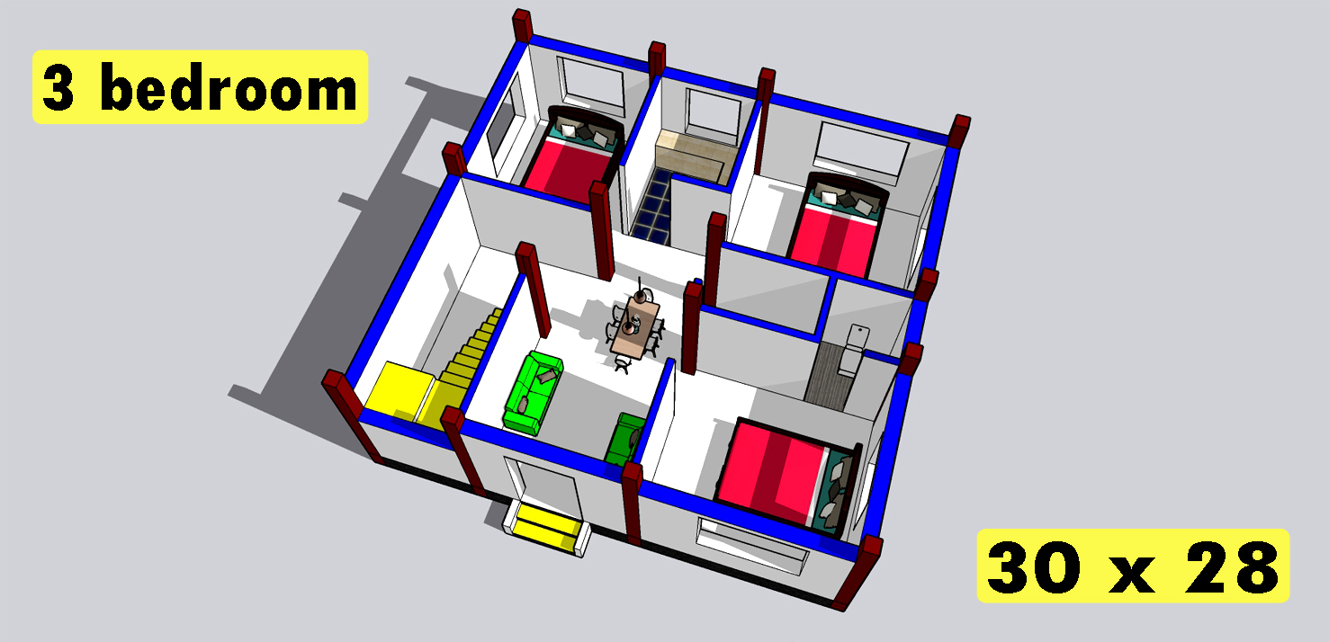 10 low cost simple village house design picture